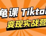 龟课·TikTok变现实战训练营线上第1期，多种变现模式，轻松赚美刀-无痕资源库