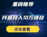 星哥抖音中视频计划：单号月入3万抖音中视频项目，百分百的风口项目-无痕资源库