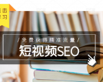 未来新趋势，布局短视频SEO，如何利用抖音SEO免费获得精准流量（3节课）-无痕资源库