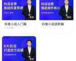 湛北·抖音小店入门进阶高阶合集，八大玩法打造百万店铺-无痕资源库