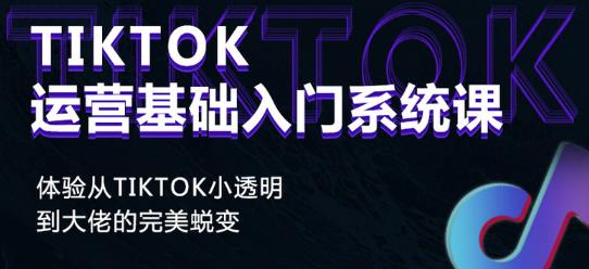 Tiktok实操进阶课程，体验从tiktok小透明到大佬的完美蜕变-无痕资源库