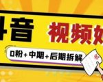（燃烧好物）抖音视频好物分享实操课程（0粉+拆解+中期+后期）-无痕资源库