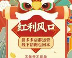 左右电商拼多多无货源店群玩法：从0~1，36节实战保姆教程，​极速起店必出单-无痕资源库