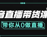 抖音直播带货课程：带你从0开始，学习主播、运营、中控分别要做什么-无痕资源库