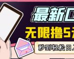 【高端精品】最新无撸5元E卡项目，无限接码秒到，一单利润3.5，轻松日入破千-无痕资源库