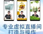 个人虚拟直播间的搭建与操作，专业虚拟直播间的打造与操作-无痕资源库