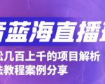 抖音最新蓝海直播玩法，3分钟赚30元，一天轻松1000+，只要你去直播就行【详细玩法教程】-无痕资源库