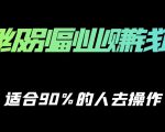 保姆级副业赚钱攻略，适合90%的人去操作的项目-无痕资源库