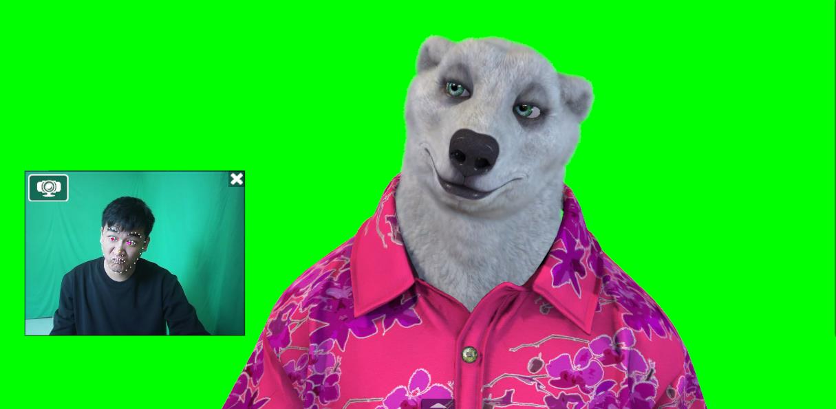 实时直播换脸卡通形象出镜，卡通形象面部捕捉(软件＋教程)-无痕资源库