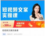 小秋·短视频文案实操课,从0到1教你做短视频的经验技巧-无痕资源库
