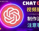 正确使用Chat GPT制作有价值的中文视频脚本，并在YouTube获利-无痕资源库