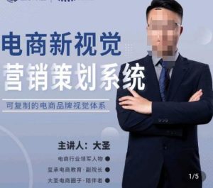 大圣·电商新视觉营销策划系统，可复制的电商品牌视觉识别系统-无痕资源库