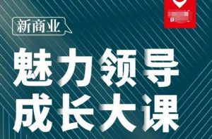 张琦·新商业魅力领导成长大课2023新版，高效管理必修课（30节）-无痕资源库