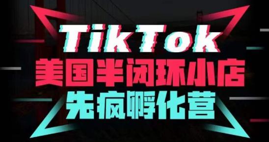 疯人院·TikTok美国半闭环小店孵化营,抢占TikTok美国蓝海市场,开店、运营、带货、投流全实操-无痕资源库