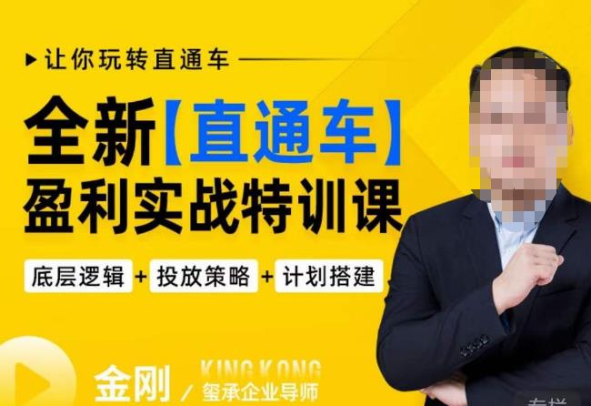 玺承·全新直通车盈利实战特训课，从​底层逻辑详细拆解，从底层，策略到搭建，让你玩转直通车-无痕资源库