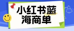价值2980的小红书商单项目暴力起号玩法，一单收益200-300（可批量放大）-无痕资源库