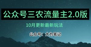 (10月)三农流量主项目2.0——精细化选题内容,依然可以月入1-2万-无痕资源库