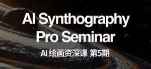 AI绘画资深课第五期掌握AI绘画，实现各种商业变现【第五期】-无痕资源库
