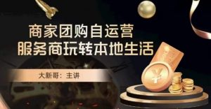 大新哥·商家团购自运营-玩转本地生活-无痕资源库