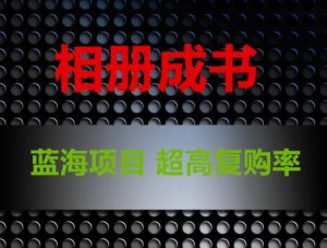 相册成书，蓝海项目，认真操作月入过万【揭秘】-无痕资源库