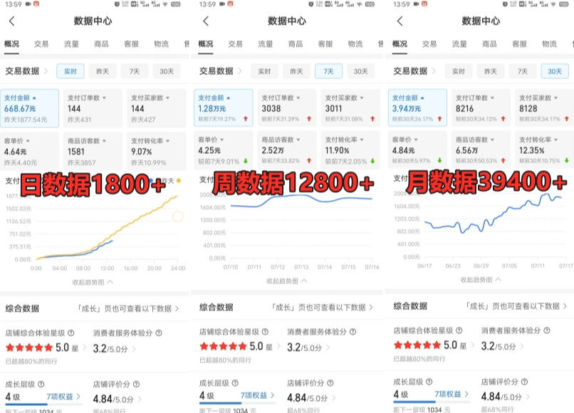 拼多多虚拟电商训练营月入30000+你也行,暴利稳定长久,副业首选-无痕资源库