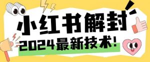 2024最新小红书账号封禁解封方法，无限释放手机号【揭秘】-无痕资源库
