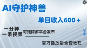 制作各省守护神，100多W播放量的视频只需要1分钟就能完成【揭秘】-无痕资源库