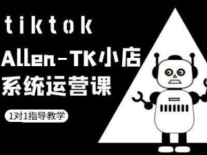 TK小店系统运营课-tiktok跨境电商教程-无痕资源库