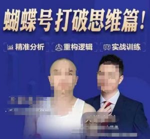 天诺老吴蝴蝶号50节线上课,蝴蝶号打破思维篇-无痕资源库