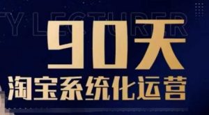 90天淘宝系统化运营,从入门到精通-无痕资源库