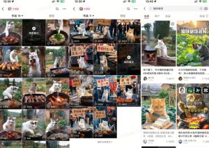 最近很火的爆款猫咪做饭视频拆解，小白一周涨粉2万，单条10万+播放(附保姆级教程)-无痕资源库