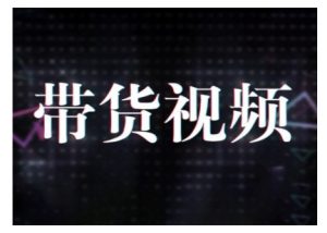 原创短视频带货10步法,短视频带货模式分析 提升短视频数据的思路以及选品策略等-无痕资源库