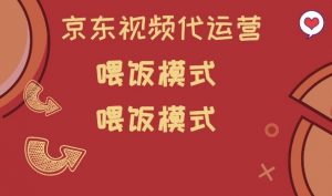 京东短视频代运营，喂饭模式，小白轻松上手【揭秘】-无痕资源库